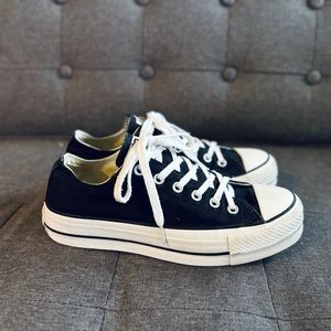 Chuck Taylor All Star Lift Platform Canvas Black 9 UK7 EUR40